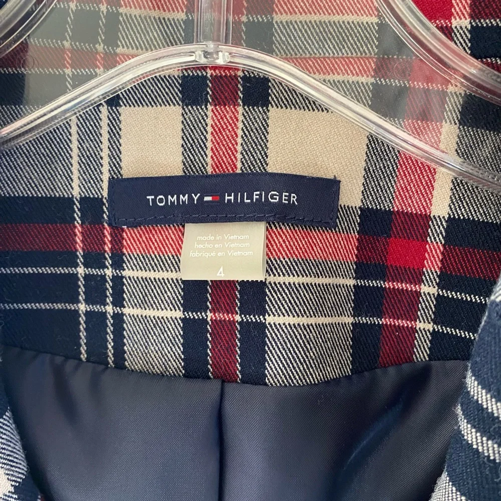 Tommy Hilfiger Women’s Plaid Blazer/Jacket - Picture 3 of 11